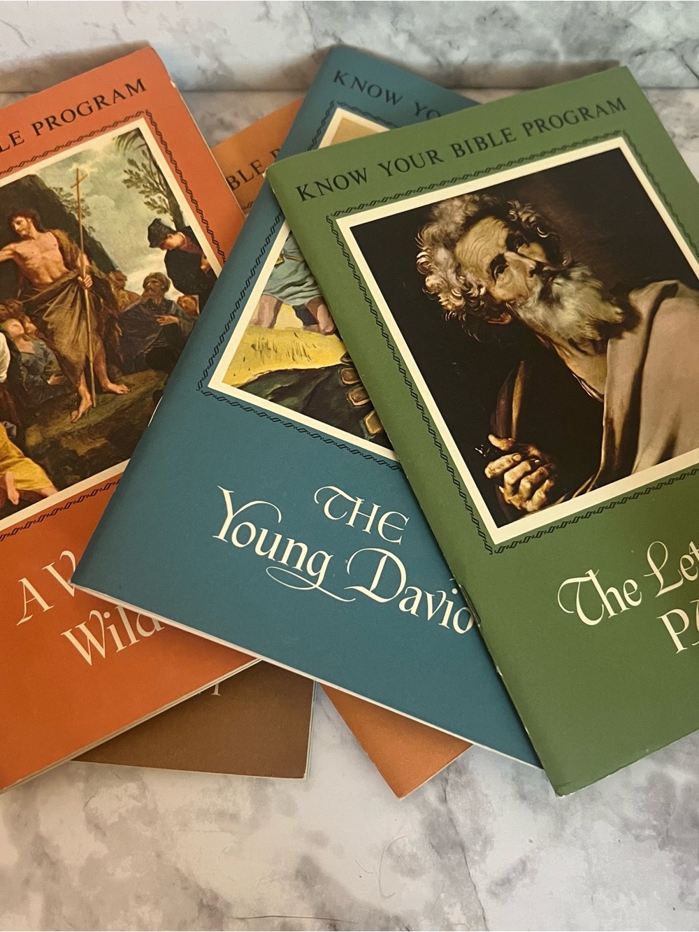 Vintage Know Your Bible Program Booklet Set | 1959